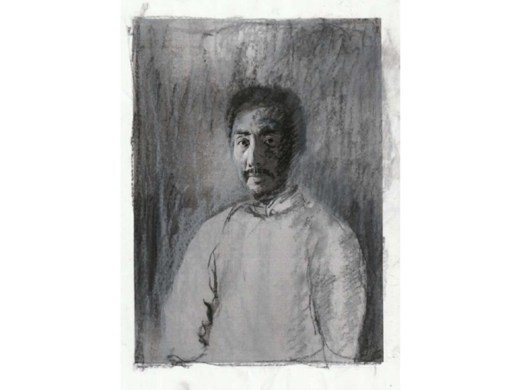 森村泰昌《野草の肖像（習作4）》2023