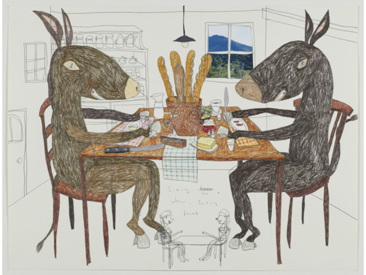 三宅信太郎　Dinner Table of Donkey　2013