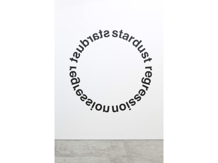 Liam Gillick　Stardust Regression　2016