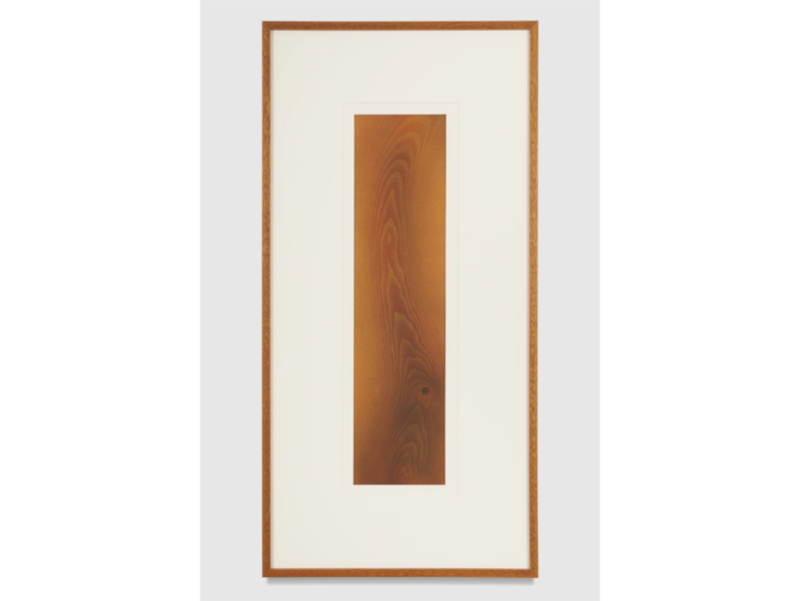 Ching Ho Cheng　Untitled (Wood grain series)　1975