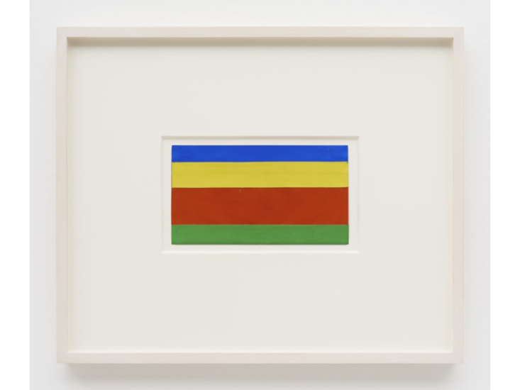 Ellsworth Kelly　Four Horizontal Color Panels　1968